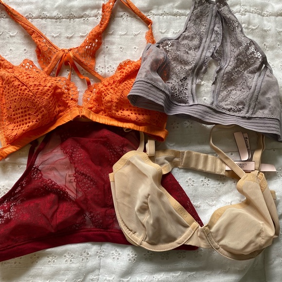 Victoria's Secret Other - Victoria’s Secret  bralet bundle. Worn once or brand new with tags.